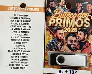 pendrive gravado original 500-600 músicas 72