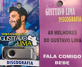 pendrive gravado original 500-600 músicas P110