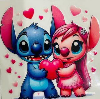 Adesivo do Stitch para copo Stanley 10