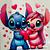 Adesivo do Stitch para copo Stanley 10