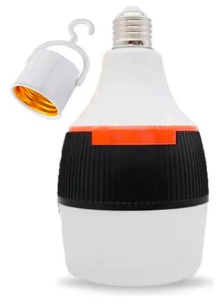 Lâmpada De Emergência Led Recarregavel 50w E27
