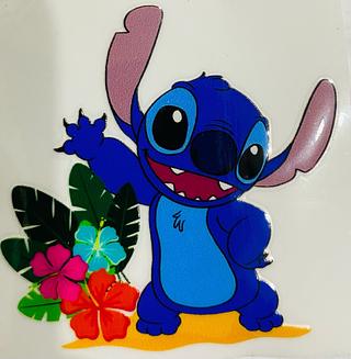 Adesivo do Stitch para copo Stanley 16