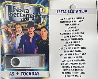 pendrive gravado original 500-600 músicas 1