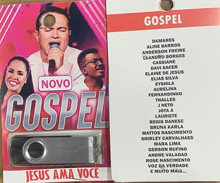 pendrive gravado original 500-600 músicas P123