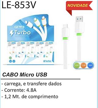 Cabo V8 1.2M 3.1A LE-853V