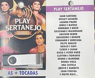 pendrive gravado original 500-600 músicas 75