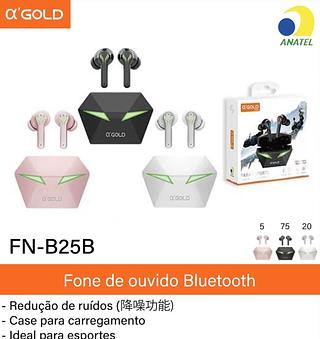Fone de ouvido Bluetooth FN-B25B
