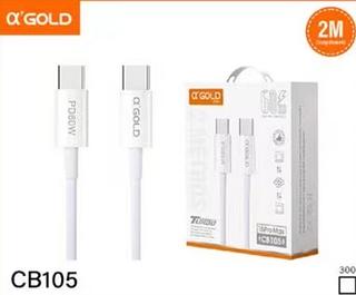 Cabo de carga - 60W - Dedicado a iP15 Pro Max - 2 metros CB105
