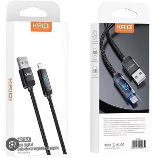 Cabo iPhone 1M com digital 12W KD104A