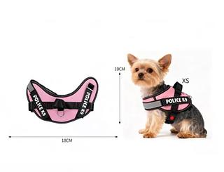 PEITORAL PARA COLEIRA PET PP - peitoral para encaixar coleira - 18cm por 10cm - tamanho PP PET91