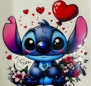 Adesivo do Stitch para copo Stanley 12