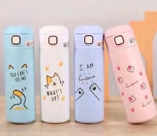 Garrafa térmica quente com canudo 420ML BMP1700 Caixa fechado com 50pcs