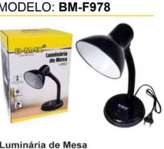 Lâmpada Ajustável mesa BMF978