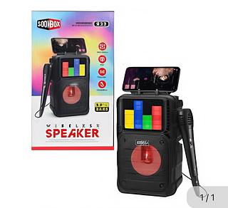 Caixa de som Bluetooth USB com microfone EX003 Com 20pcs