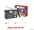 Rádio FM AM Bluetooth KA-8706 Com 48pcs