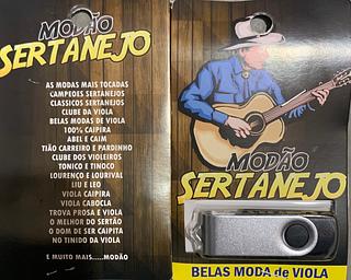 pendrive gravado original 500-600 músicas P112