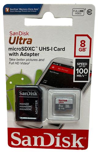 cartao de memoria sandisk 8giga original