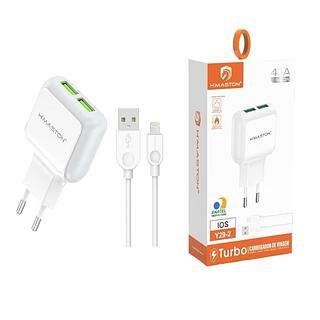 CARREGADORRE 4.1A iPhone H'MASTON Y29-2