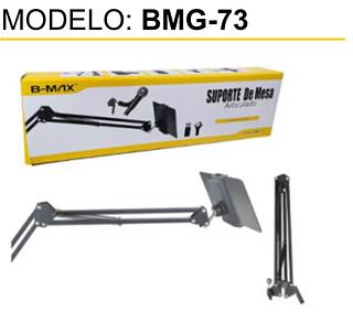 Suporte de mesa articulado • Para Celular /Tablet e microfone. BMG73