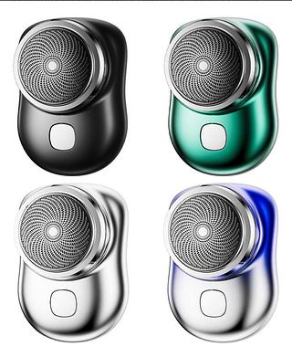 Mini Barbeador Elétrico Portátil À Prova D'água.