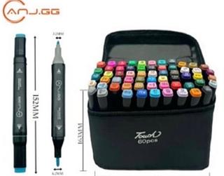 Canetinha colorido com 100pcs de cor