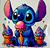 Adesivo do Stitch para copo Stanley 11