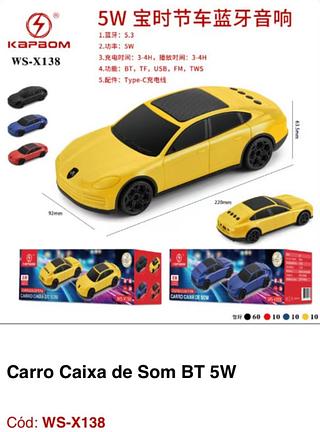 Caixa de som Bluetooth 5W WSX138