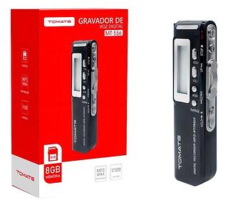 Gravador de voz digital TOMATE MT-556