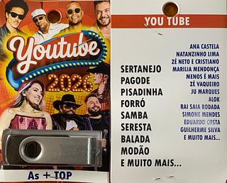 Pendrive gravando original 500-600 músicas 86