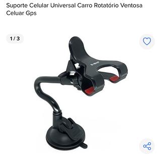 Suporte Celular Universal Carro Rotatório Ventosa Celuar Gps