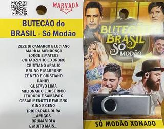 pendrive gravado original 500-600 músicas 8
