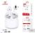 Fone sem fio Bluetooth sem borrachinha KA9085 Caixa fechado com 100pcs