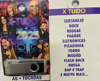 pendrive gravado original 500-600 músicas 76