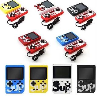 Mini Game Retro Sup Game Box com 400 jogos com controle