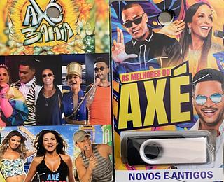 pendrive gravado original 500-600 músicas P101