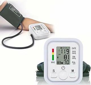Aparelho de Pressão Digital de Braço com Monitor Inteligente Automático Tela LCD Detecção de Arritmia Memória e Facil Leitura PREYY01