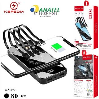 Power Bank 10000 mAh Sem Fio KA977