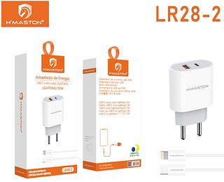 Carregador completo cabo tipo c/iPhone 50W LR28-2