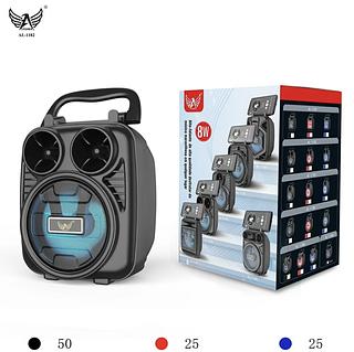 Caixa de som bluetooth cartão memória USB AL-1182