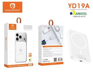 Carregador portátil indução 5000MAH 15W YD19A