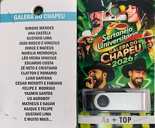 pendrive gravado original 500-600 músicas 3