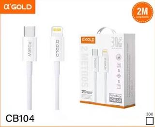 Cabo 30W - Dedicado a iP14 Pro Max - 2 metros CB104