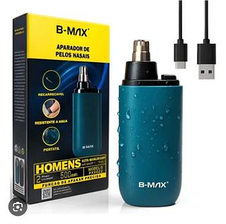Aparador De Pelos B-max Bm-c074 Recarregável Nariz E Orelhas BMC074