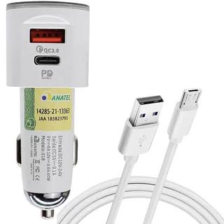 Carregador veicular com cabo V8 CJ06-1