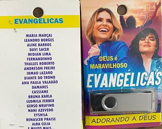 Pendrive gravando original 500-600 músicas 90