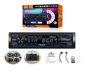 Som automotivo MP3 Bluetooth + Controle LEY1852A