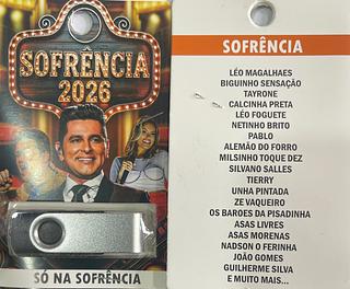 pendrive gravado original 500-600 músicas P112