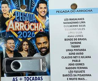 pendrive gravado original 500-600 músicas 4