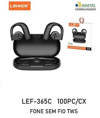 Fone de ouvido sem fio TWS LEF-365C