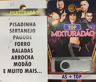 pendrive gravado original 500-600 músicas 65